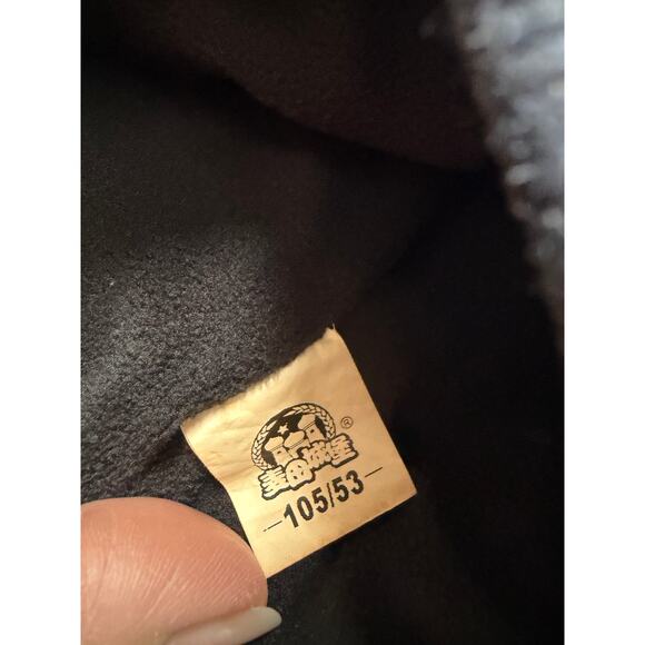 Vintage Kids Patchwork Fleece-Lined Jeans Y2K – Estimated 4T - Picture 4 of 6